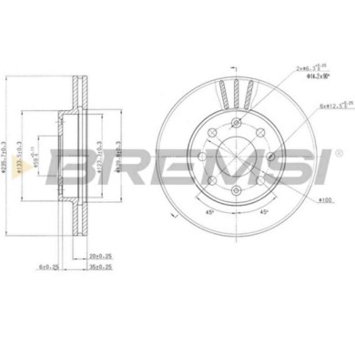 CD7279V.JPG Disco Freno Anteriore 92133400 Chevrolet Aveo / Kalos 2 Volumi /coda Spiovente (t200)