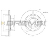 CD7282V.JPG Disco Freno Anteriore 92136800 Suzuki Grand Vitara I (ft Ht)