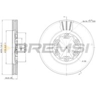 CD7398V.JPG Disco Freno Anteriore 92136200 Ford Ranger Mazda B-serie Bt-50 Pick-up Nero