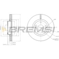 CD7401V.JPG Disco Freno Anteriore 92158400 Toyota Corolla Verso Avensis Avensis Tre Volumi Avensis Station Wagon Auris Nero