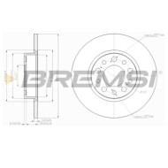 CD7452S.JPG Disco Freno Posteriore 92221000 Alfa Romeo 159 (939)