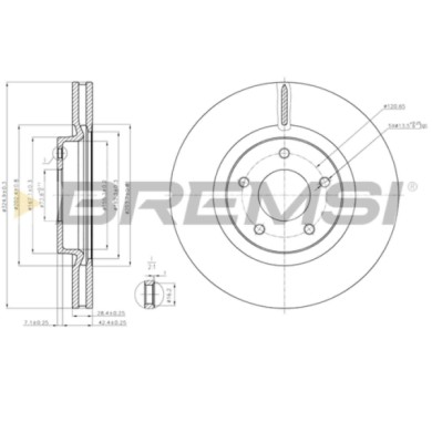 CD7478V.JPG Disco Freno Anteriore 92173503 Jaguar Xk8 Coupé Xk8 Convertible Xj Ventilato
