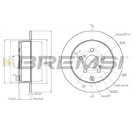 CD7485S.JPG Disco Freno Posteriore 92170400 Toyota Celica Prius 2 Volumi/coda Spiovente Nero