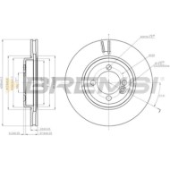 CD7617V.JPG Disco Freno Anteriore 91157905 Mini Mini Mini Clubman Mini Cabriolet Mini Coupé Mini Roadster Mini Clubvan Nero