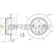 CD7618S.JPG Disco Freno Posteriore 92161700 Kia Cee'd Sw (ed) Pieno