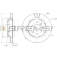 CD7628V.JPG Disco Freno Anteriore 92131100 Kia Shuma Ii Shuma Ii Tre Volumi Shuma I Cerato Tre Volumi Nero