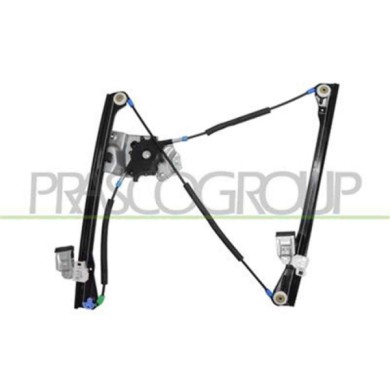 VG016W024_1.JPG Meccanismo Alzacristallo Anteriore Sinistro Per Volkswagen Polo Dal 1995 Al 1999