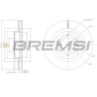 CD7757V.JPG Disco Freno Anteriore 92167200 Mitsubishi Pajero Iv Pajero Iv Van Opel Insignia A Sports Tourer Ventilato