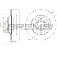 CD7850S.JPG Disco Freno Posteriore 92159503 Audi A6 Allroad Pieno