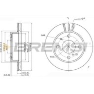 CD7858V.JPG Disco Freno Anteriore 09a29010 Subaru Libero Autobus Ventilato