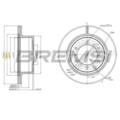 CD7954V.JPG Disco Freno Posteriore 92146700 Hyundai Terracan Ventilato