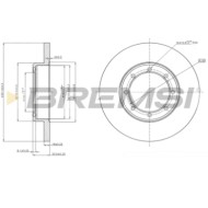 CD7977S.JPG Disco Freno Posteriore 92230800 Nissan Nv400 Furgonato (x62 X62b)