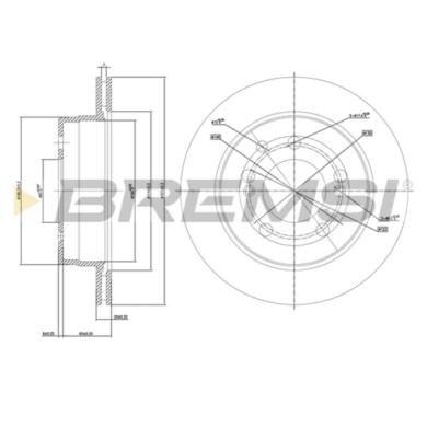 CD8002V.JPG Disco Freno Posteriore 92338503 Ssangyong Kyron Rexton/rexton Ii Rexton W/rexton Rodius Ii Ventilato