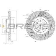 CD8051V.JPG Disco Freno Anteriore 92260305 Mercedes-benz Classe C (w204) Ventilato