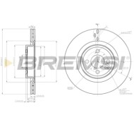 CD8127V.JPG Disco Freno Anteriore 92255003 Mini Mini Mini Clubman Mini Cabriolet Mini Coupé Mini Roadster Ventilato