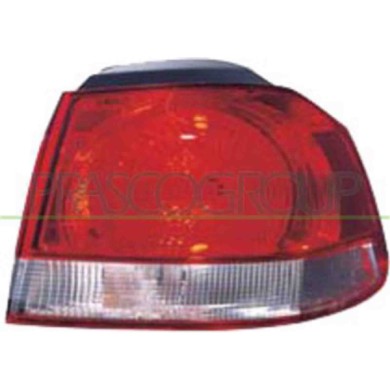 VG0384154_1.JPG Fanale Posteriore Sinistro Esterno Rosso/bianco Per Volkswagen Golf Vi Dal 2008 Al 2012