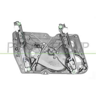 VG038W047_1.JPG Meccanismo Alzacristallo Anteriore Destro Con Pannello Per Volkswagen Golf Vi Dal 2008 Al 2012