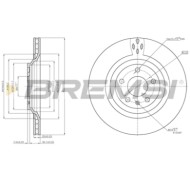 CD8546V.JPG Disco Freno Posteriore 92160403 Audi A6 A6 Avant A6 Allroad Ventilato