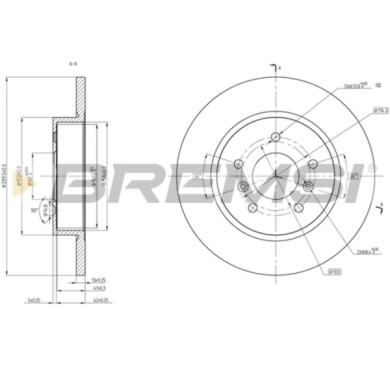 CD8683S.JPG Disco Freno Posteriore 92274003 Nissan Qashqai Ii Fuoristrada Chiuso Renault Kadjar Pieno