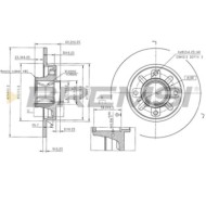 CD8929S.jpg Disco Freno Posteriore 92305403 Citroen C3 Aircross Ii (2r 2c)