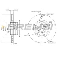 Disco Freno Anteriore 92307205 Bmw X1 X2 1 X1 Van 2 Gran Coupé Mini Mini Clubman Mini Countryman Mini Autoventilato