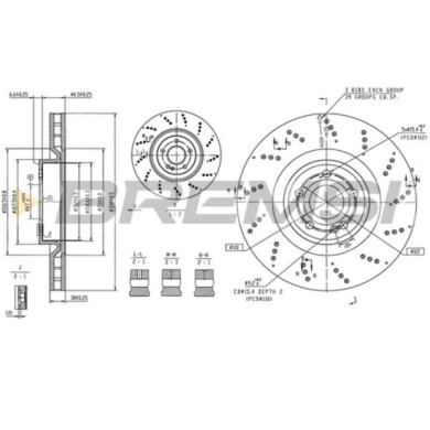 CD9027V.jpg Disco Freno Anteriore 09d77111 Mercedes-benz Classe A