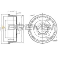 Tamburo Freno Posteriore Toyota Land Cruiser Land Cruiser Pick-up Cr5782 42431-60250 Verniciato Bremsi