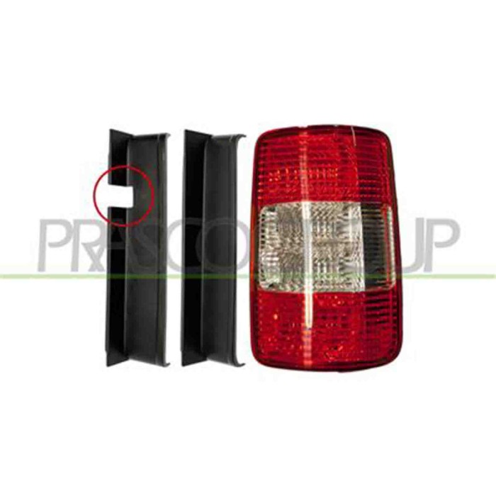 VG9044153_1.JPG Fanale Posteriore Destro Senza Porta Lampada Con Supporti Per Per Volkswagen Caddy Dal 2003 Al 2010