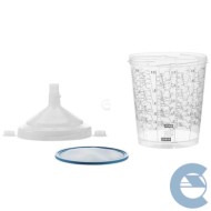 Sata Tazze Multiuso Rps 125ym 300ml 40pz 1010389 Adattabile Con Filtro Qcc