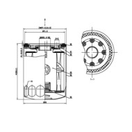 Filtro Olio Fiat Bravo I Coupú Marea Marea Weekend Lancia Kappa Kappa Coupú Kappa Sw Lybra Lybra Sw Fl1303 46402457 Bremsi