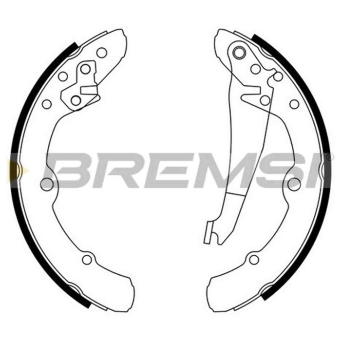 GF0019.JPG Kit Ganasce Freno Posteriore Audi 100 C3 Tre Volumi (443 444) Gf0019 357698525c Bremsi