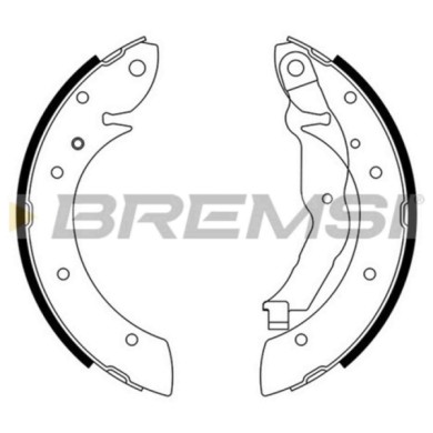 GF0077.JPG Kit Ganasce Freno Posteriore Bmw 3 3 Coupú 3 Cabriolet 3 Compact 3 Touring Gf0077 34211160504 S.f. Lucas Girling Brem