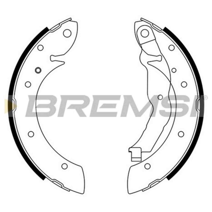 GF0077.JPG Kit Ganasce Freno Posteriore Bmw 3 3 Coupú 3 Cabriolet 3 Compact 3 Touring Gf0077 34211160504 S.f. Lucas Girling Brem