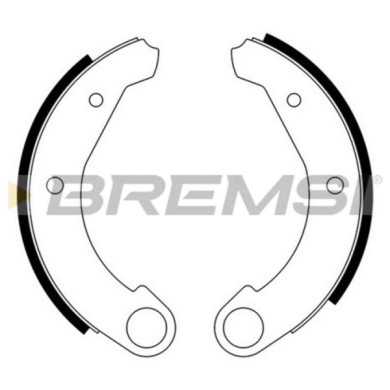 GF0092.JPG Kit Ganasce Freno Posteriore Citro-n 2 Cv Dyane Ami Ami Break Acadiane Mehari Gf0092 95618234 S.f. Citroen Bremsi