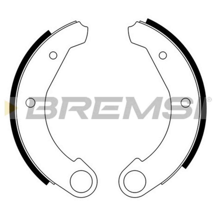 GF0092.JPG Kit Ganasce Freno Posteriore Citro-n 2 Cv Dyane Ami Ami Break Acadiane Mehari Gf0092 95618234 S.f. Citroen Bremsi