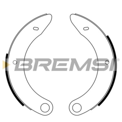 GF0111.JPG Kit Ganasce Freno Posteriore Citro-n Ds Break Ds Cabriolet Ds Id Break Gf0111 Df451016a S.f. Citroen Bremsi