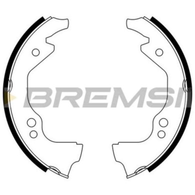 GF0143.JPG Kit Ganasce Freno Anteriore Seat 600 D Fiat 600 850 Spider 850 Gf0143 S.f. Fiat Bremsi