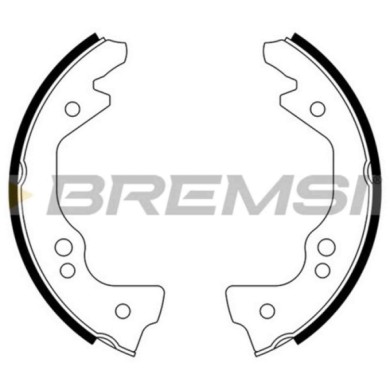 GF0144.JPG Kit Ganasce Freno Anteriore Fiat 600 850 Spider 850 Seat 850 Gf0144 5880892 S.f. Fiat Bremsi