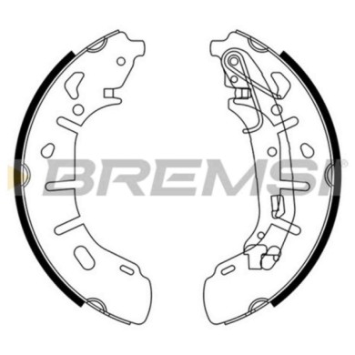 GF0148.JPG Kit Ganasce Freno Posteriore Fiat Doblo Cargo (263) Gf0148 51928531 S.f. Lockheed Ap Bremsi