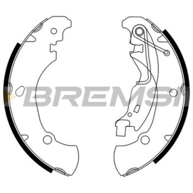 GF0152.JPG Kit Ganasce Freno Posteriore Fiat Punto Idea Marea Lancia Musa Gf0152 77362449 S.f. Lockheed Ap Bremsi