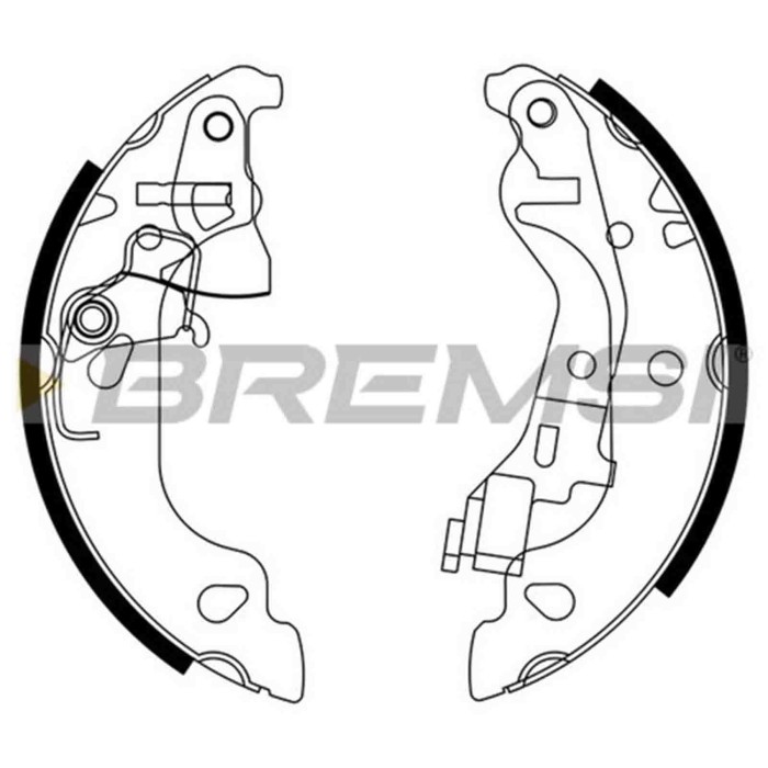 GF0155.JPG Kit Ganasce Freno Posteriore Fiat Punto Punto Cassone/coda Spiovente Gf0155 71739596 S.f. Lockheed Ap Bremsi