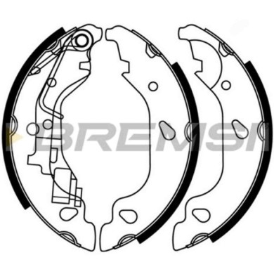 GF0157.JPG Kit Ganasce Freno Posteriore Fiat Punto Punto Cassone/coda Spiovente Gf0157 71739597 S.f. Lockheed Ap Bremsi