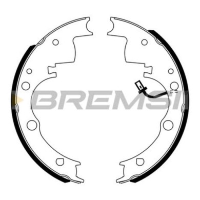 GF0167.JPG Kit Ganasce Freno Posteriore Iveco Daily Ii Pianale Piatto/telaio Daily Ii Furgonato Daily Ii Autobus Gf0167 1906151 