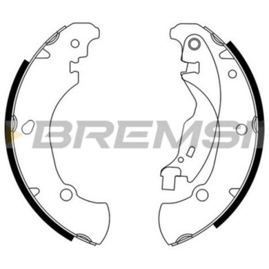 GF0180.JPG Kit Ganasce Freno Posteriore Fiat Brava Bravo I Marea Marea Weekend Gf0180 46407799 S.f. Lockheed Ap Bremsi