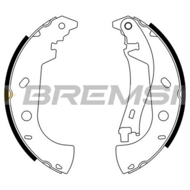 GF0181.JPG Kit Ganasce Freno Posteriore Fiat Marea Weekend (185) Gf0181 77362284 S.f. Lockheed Ap Bremsi