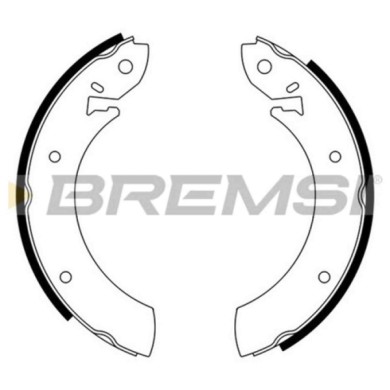 GF0206.JPG Kit Ganasce Freno Posteriore Ford Granada Granada Turnier Granada Coupú Mercedes-benz Sprinter 4-t Pianale Piatto/tel