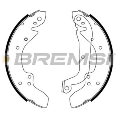 GF0210.JPG Kit Ganasce Freno Posteriore Ford Granada Turnier (gnu) Gf0210 1591135 S.f. Lucas Girling Bremsi