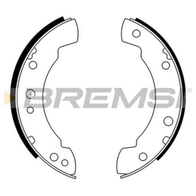 GF0211.JPG Kit Ganasce Freno Posteriore Ford Transit Autobus (72e 73e) Gf0211 1481386 S.f. Lockheed Ap Bremsi