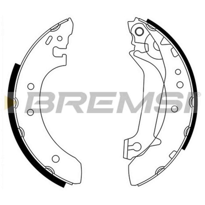 GF0236.JPG Kit Ganasce Freno Posteriore Ford Escort Vi (gal Aal Abl) Gf0236 1005968 S.f. Lucas Girling Bremsi