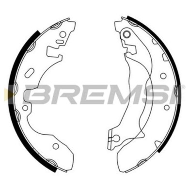 GF0237.JPG Kit Ganasce Freno Posteriore Ford Mondeo I Tre Volumi (gbp) Gf0237 1044141 S.f. Lucas Girling Bremsi